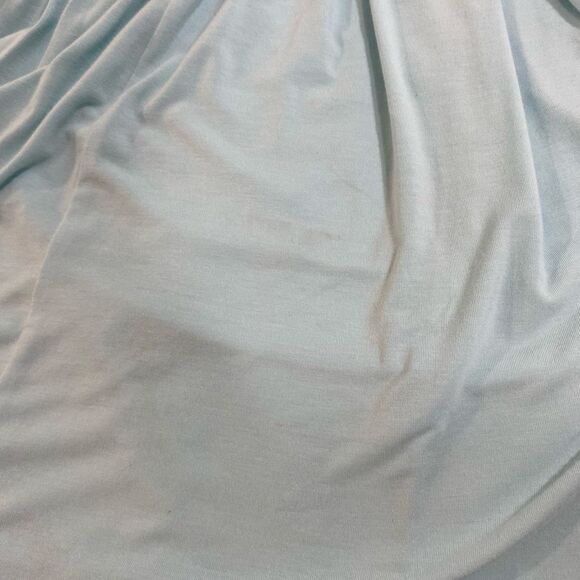 POL Blue Sequin Lace Boho Tank Top Size Small Flowy Embroidered Festival Style - Picture 9 of 9